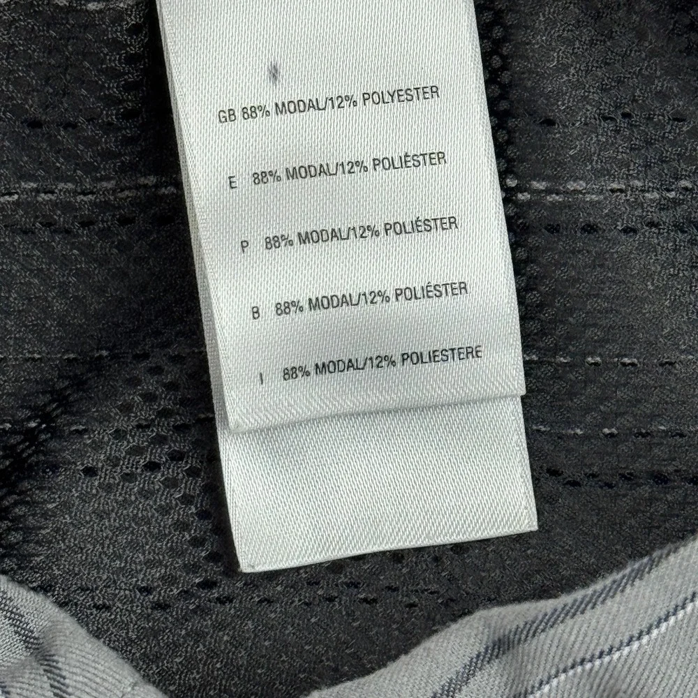 The North‎ Face Shirt Mens 2XL XXL Gray Striped Button Down Vapor Wick Outdoors